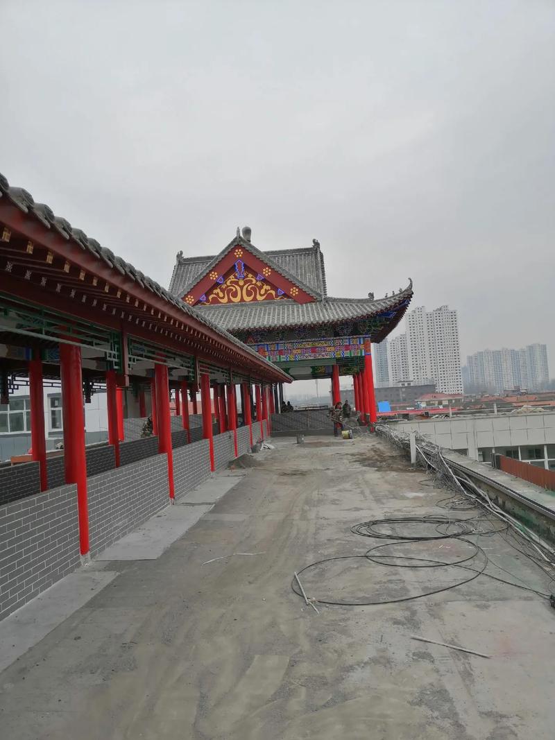 鋼結(jié)構(gòu)仿古建筑 現(xiàn)代工藝與古典神韻的交融